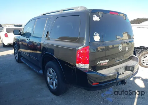 2015 Nissan Armada Sv from USA, damaged, VIN 5N1BA0ND8FN608650